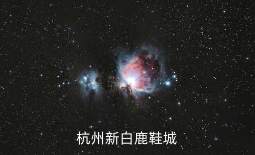 杭州新白鹿鞋城