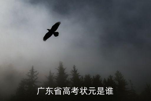 廣東省高考狀元是誰