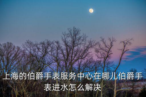 伯爵手表維修點，上海的伯爵手表服務中心在哪兒伯爵手表進水怎么解決
