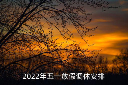 五一調休安排，請問五一節國家法定的休息日是哪天