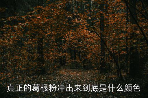 鐵板葛根粉，如何做葛粉湯