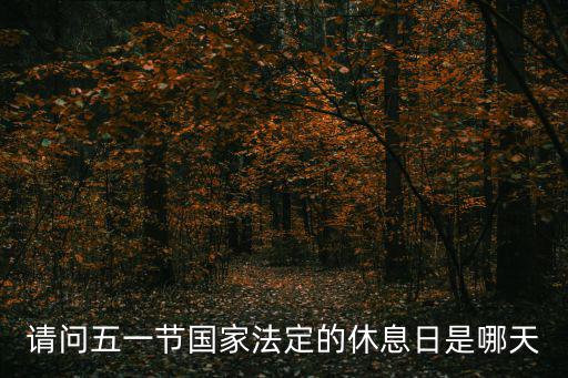 請問五一節國家法定的休息日是哪天