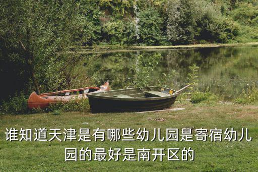 誰知道天津是有哪些幼兒園是寄宿幼兒園的最好是南開區的
