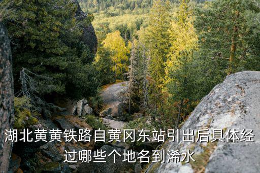 黃岡東站，湖北黃黃鐵路自黃岡東站引出后具體經(jīng)過哪些個(gè)地名到浠水