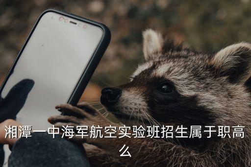 海軍航空實驗班，湘潭一中海軍航空實驗班招生屬于職高么