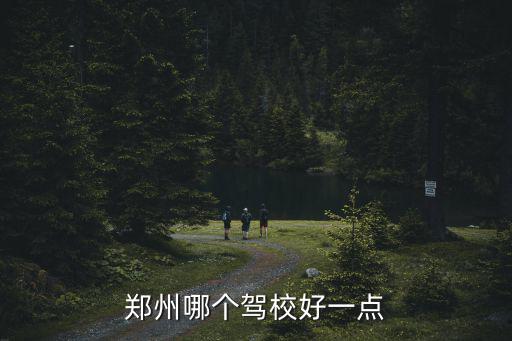 鄭州哪個駕校好一點