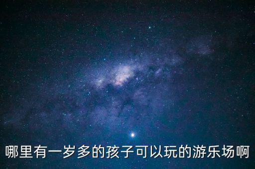 哪里有一歲多的孩子可以玩的游樂場(chǎng)啊