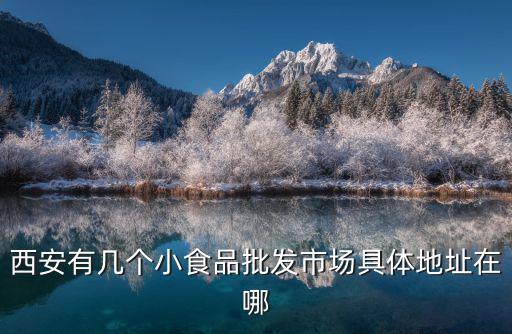 小食品批發(fā)市場(chǎng)，西安那有最大的小食品批發(fā)市場(chǎng)