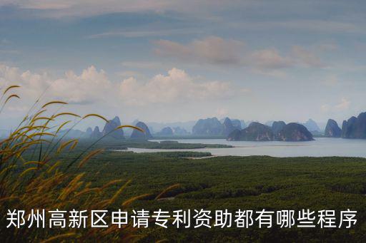 鄭州高新區(qū)申請(qǐng)專利資助都有哪些程序