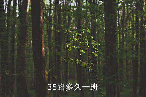 35路多久一班
