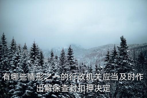 有下列情形之一的，有下列情形之一的應(yīng)為從重或加重處分
