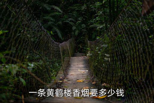 一條黃鶴樓香煙要多少錢