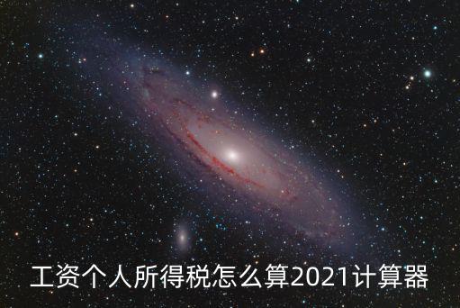 工資個人所得稅怎么算2021計算器