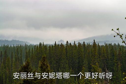 安麗絲與安妮塔哪一個更好聽呀