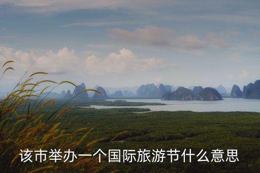 該市舉辦一個國際旅游節什么意思