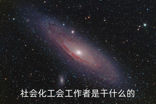 社會化工會工作者是干什么的