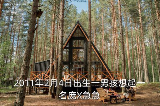 2011年2月4日出生一男孩想起一名龐X急急