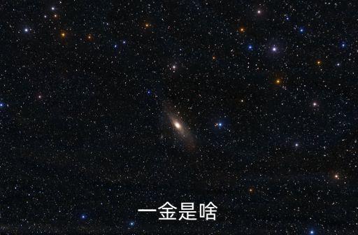 一金是啥