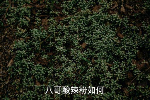 八哥酸辣粉，八哥酸辣粉的做法