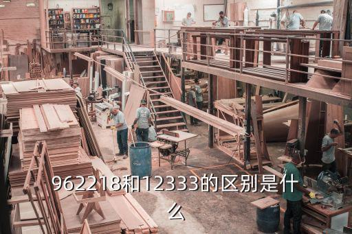 962218和12333的區別是什么