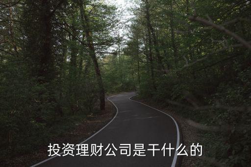 理財公司，理財公司是騙局嗎想做理財聽聽各位的好建議
