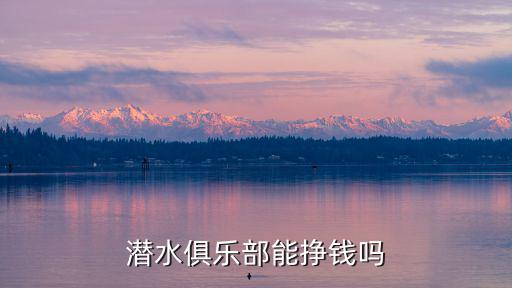潛水俱樂(lè)部能掙錢(qián)嗎