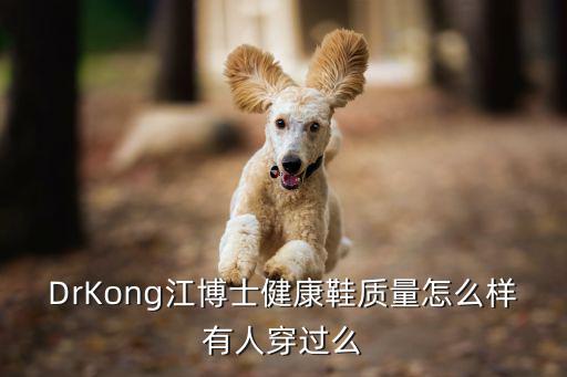 DrKong江博士健康鞋質量怎么樣有人穿過么