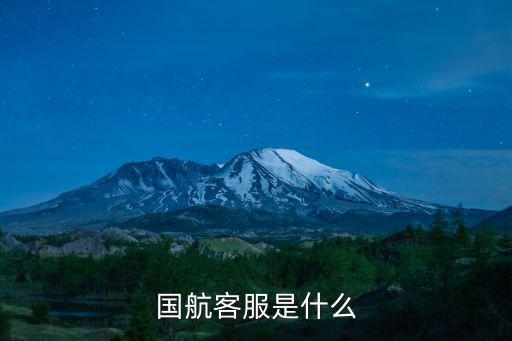 國航客服是什么