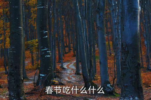 春節吃什么什么