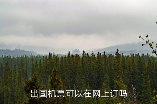 出國(guó)機(jī)票預(yù)訂，國(guó)外怎樣機(jī)票預(yù)訂