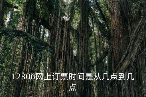 網絡訂票時間，12306火車票網上訂票有時間限制嗎