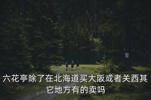 六花亭除了在北海道買大阪或者關西其它地方有的賣嗎