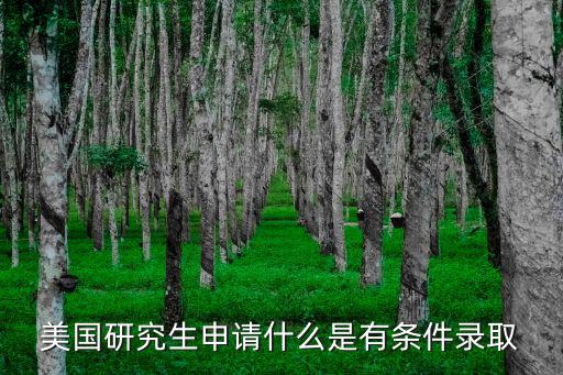 有條件錄取，什么是有條件錄取通知書