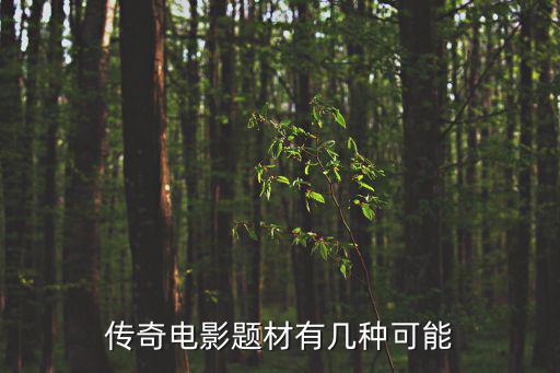傳奇電影題材有幾種可能