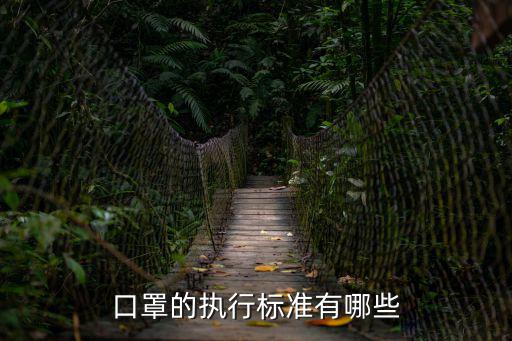 口罩的執(zhí)行標(biāo)準(zhǔn)有哪些