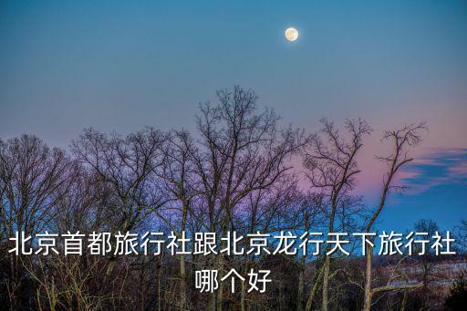 北京首都旅行社跟北京龍行天下旅行社哪個好