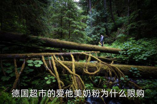 德國(guó)超市的愛(ài)他美奶粉為什么限購(gòu)