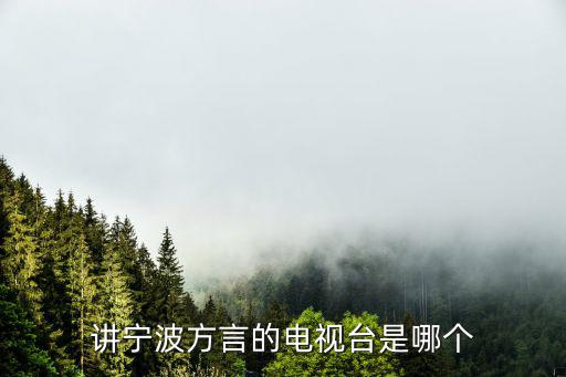 講寧波方言的電視臺是哪個