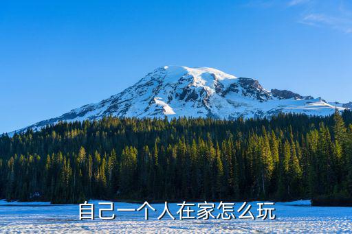 自己一個人在家怎么玩