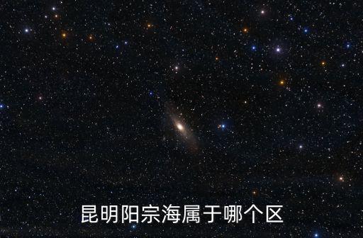 昆明陽宗海屬于哪個區