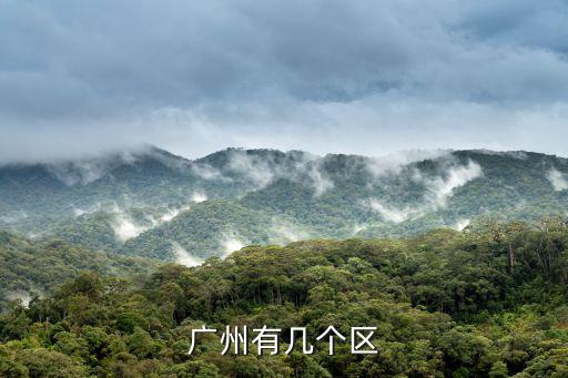 廣州有幾個區