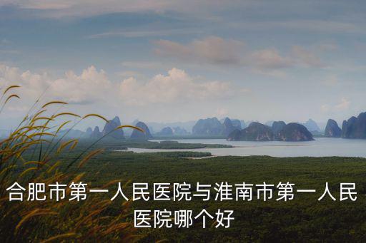合肥市第一人民醫(yī)院與淮南市第一人民醫(yī)院哪個(gè)好