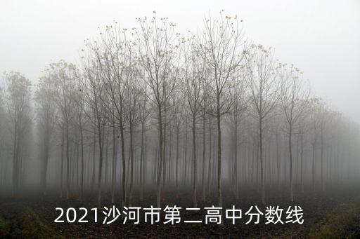 2021沙河市第二高中分數線