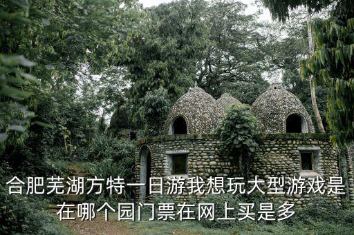 合肥蕪湖方特一日游我想玩大型游戲是在哪個園門票在網上買是多