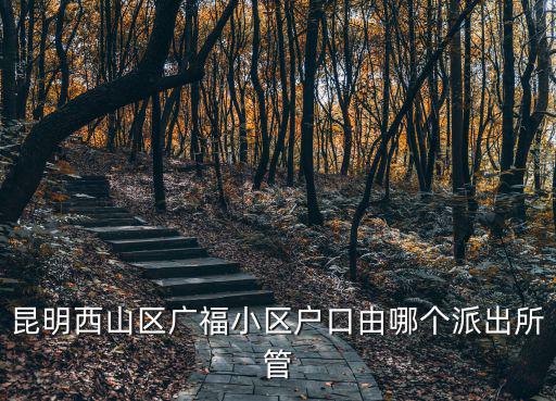 昆明西山區廣福小區戶口由哪個派出所管