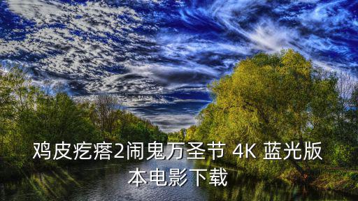 雞皮疙瘩2鬧鬼萬圣節 4K 藍光版本電影下載