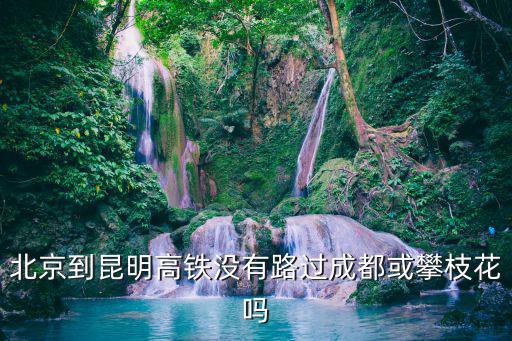 北京到昆明高鐵沒有路過成都或攀枝花嗎