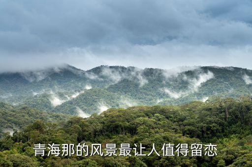 青海那的風景最讓人值得留戀