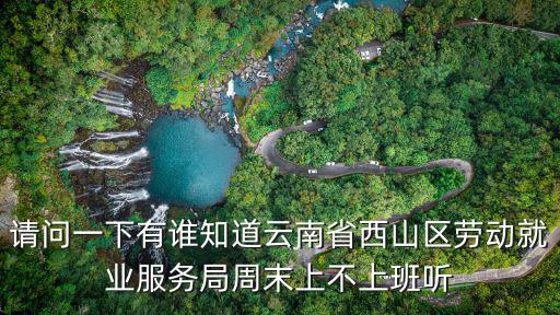 請問一下有誰知道云南省西山區勞動就業服務局周末上不上班聽