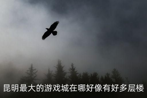 昆明最大的游戲城在哪好像有好多層樓